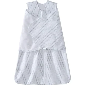 100% cotton baby sleep sack featuring a sophisticated olive drab polka dot pattern. Every batch is guaranteed to be technically capable of passing 2026 OEKO-TEX and GOTS certifications. Full OEM, ODM, and Customized branding available.