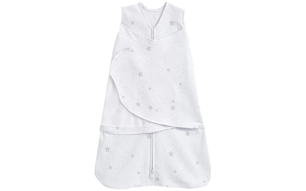 Designed to replace loose blankets in the crib, this 100% cotton baby sleep sack features a minimalist grey star and gold dot pattern. Our production integrity guarantees that every unit is technically capable of passing 2026 OEKO-TEX, GOTS, and CE safety certifications; full OEM, ODM, and Customized support.