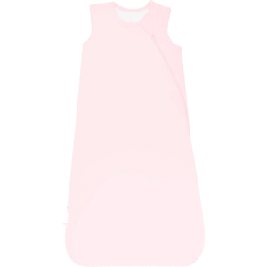 This sleeping bag for baby features a soft solid light pink color with a clean and gentle appearance. The sleeveless design with a smooth side zipper makes this baby sleeping bag tog easy to wear and remove. Made from 100% cotton, it is breathable, absorbent, and soft to the touch without irritating delicate skin. OEM & ODM and customized services are supported, with production able to meet OEKO-TEX and GOTS standards.