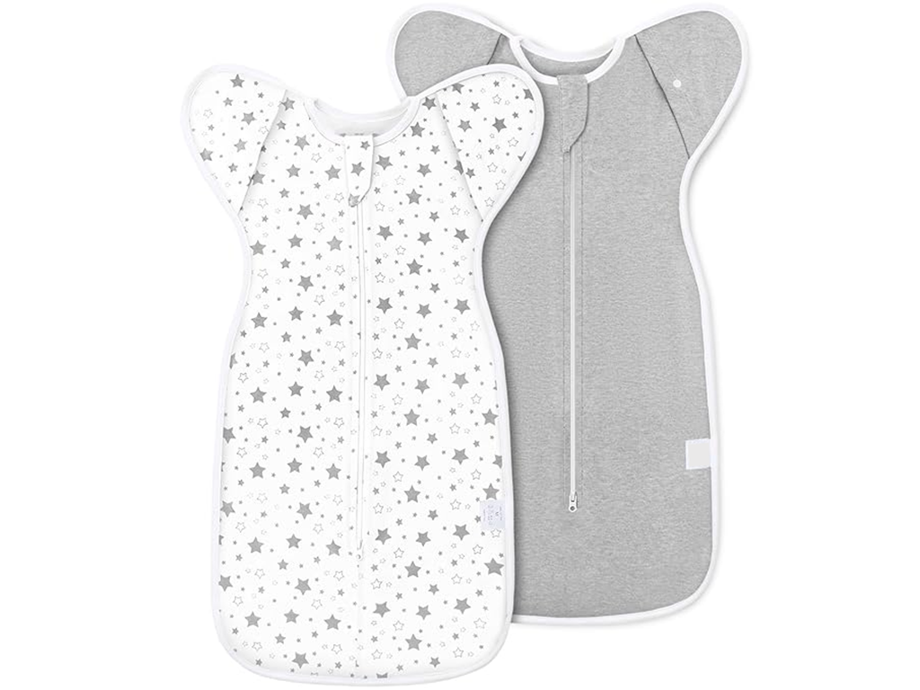 Featuring a timeless grey star motif, this 100% cotton sleep sack baby prioritizes softness and skin comfort. Our factory supports customized B2B orders and OEM/ODM projects, with a guarantee to meet OEKO-TEX and GOTS benchmarks.