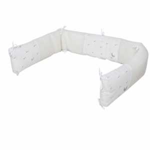 Every unit is guaranteed capable of passing OEKO-TEX and GOTS. This 100% cotton swaddle-style baby bumper provides snug security. Full OEM, ODM, and Customized services.