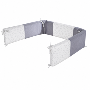 This baby bumper provides soft impact protection with 3D mesh and 100% cotton clouds prints. Guaranteed capable of passing OEKO-TEX/GOTS. Full OEM, ODM, and Customized support.