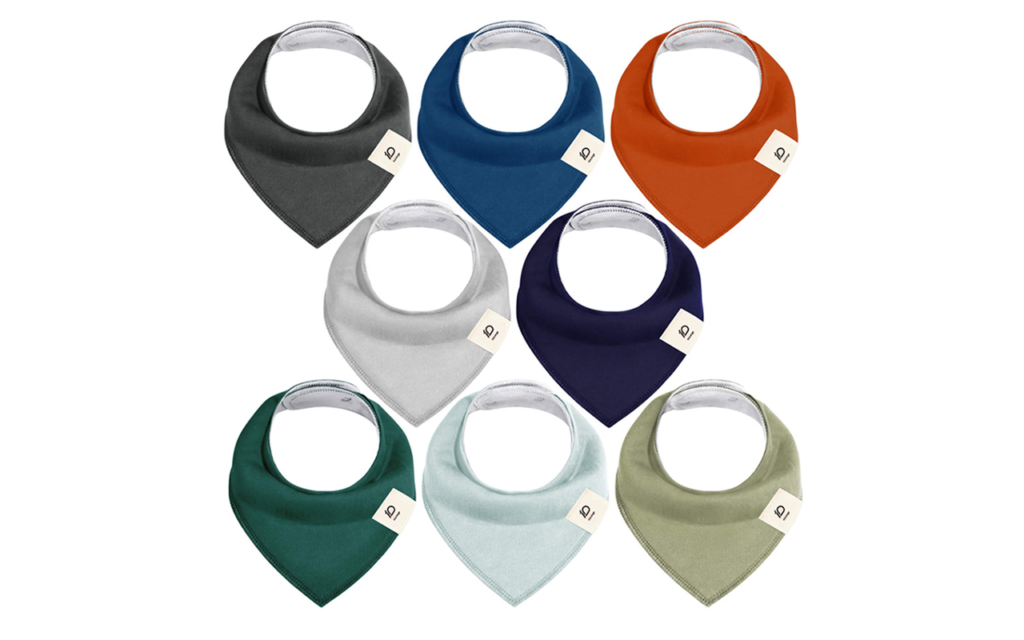 Our Solid Bandana Bibs utilize a double-layer 100% organic cotton architecture, prioritizing hydroscopic performance over simple absorption. As a leading bibs for baby manufacturer, we guarantee each batch can pass 2026 OEKO-TEX & GOTS certifications. The best baby bibs for high-volume OEM/ODM portfolios seeking material purity and supply chain reliability.