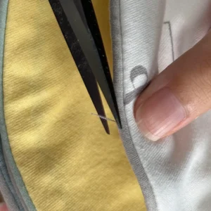 Rigorous Quality Control and Finishing Process includes precision thread trimming enhancing product appearance. Professional trimming creates premium finish quality. OEM/ODM manufacturing from professional Chinese B2B baby textile factory for luxury positioning.