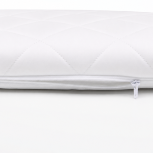 Our Breathable Quilted Playpen Mattress integrates a dense, supportive polyester fiber core with a removable outer casing. The sleek side-zipper tracking allows commercial buyers easy maintenance access.
