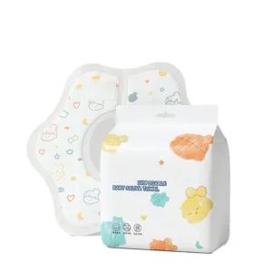 Our Disposable Baby Bibs with Crumb Catcher – Portable Toddler Feeding Bibs employ a leak-proof three-layer textile matrix. Our flip-out pocket directly isolates heavy fluid spills from infant garments.