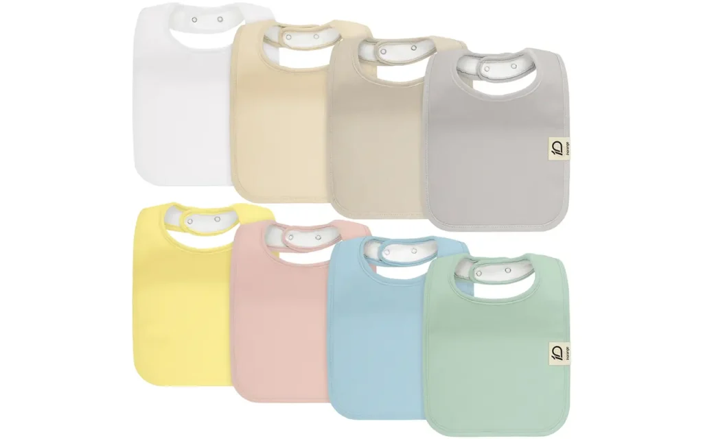 Meadow Collection Drool Bibs are crafted from 100% organic cotton, providing a high-absorbency solution for daily infant care. These functional bibs for baby feature a secure adjustable snap closure, and we guarantee they can pass 2026 OEKO-TEX & GOTS certifications. Direct OEM, ODM, and customized services are available.