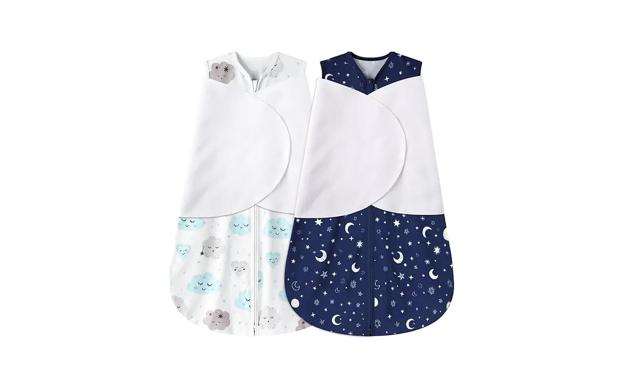 Designed to soothe the startle reflex, this transition sleep sack baby features adjustable wings and a dreamy celestial print. We provide OEM, ODM, and customized B2B services with guaranteed GOTS and OEKO-TEX compliance.