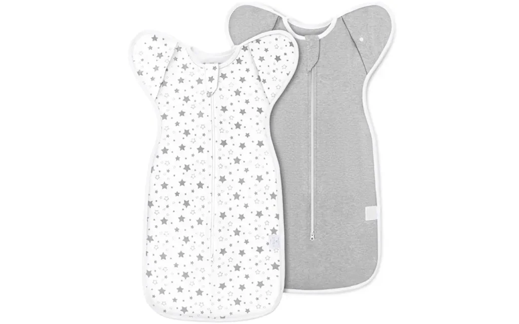 Featuring a timeless grey star motif, this 100% cotton sleep sack baby prioritizes softness and skin comfort. Our factory supports customized B2B orders and OEM/ODM projects, with a guarantee to meet OEKO-TEX and GOTS benchmarks.
