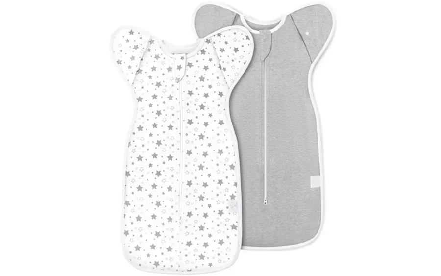 Featuring a timeless grey star motif, this 100% cotton sleep sack baby prioritizes softness and skin comfort. Our factory supports customized B2B orders and OEM/ODM projects, with a guarantee to meet OEKO-TEX and GOTS benchmarks.