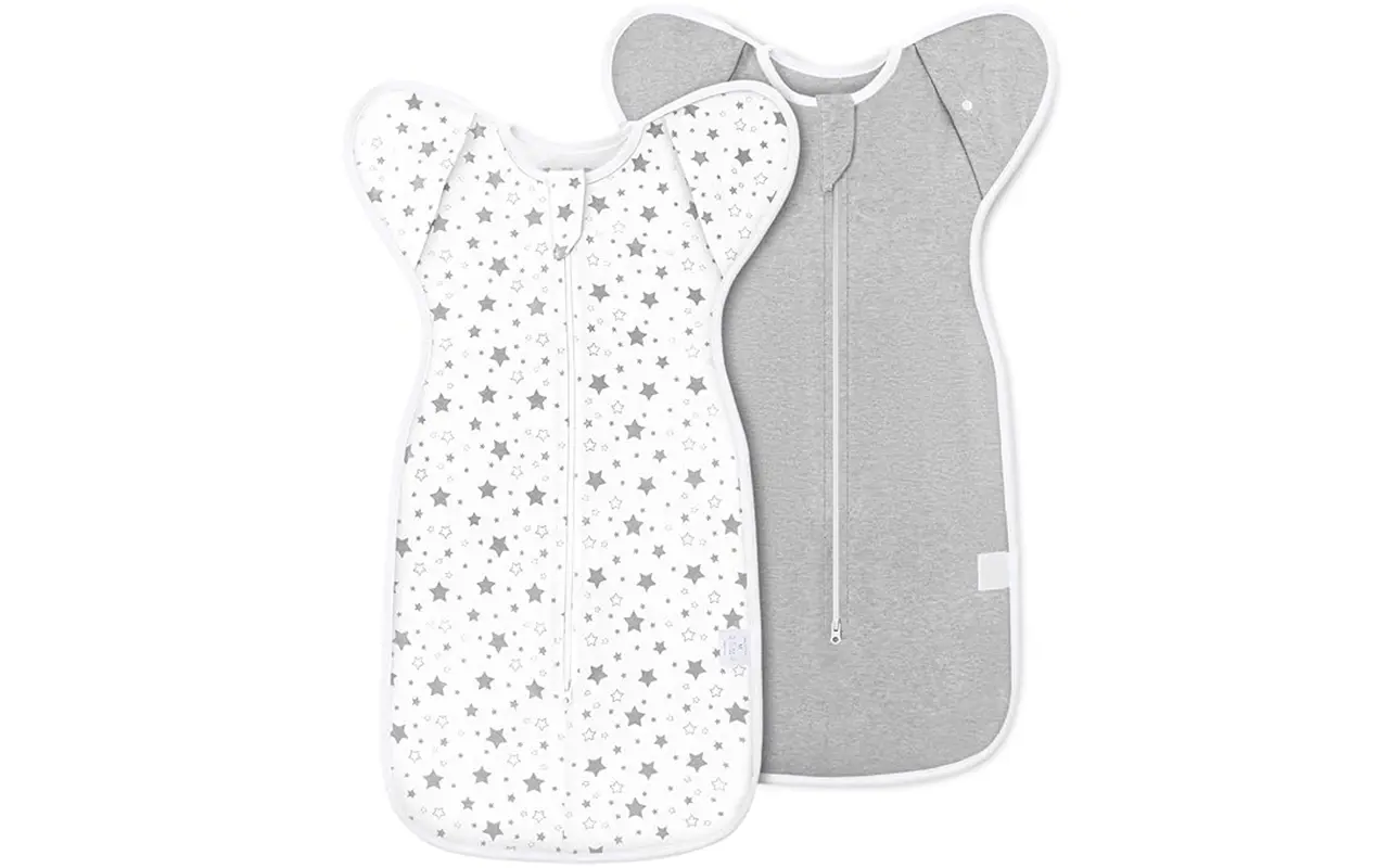 Featuring a timeless grey star motif, this 100% cotton sleep sack baby prioritizes softness and skin comfort. Our factory supports customized B2B orders and OEM/ODM projects, with a guarantee to meet OEKO-TEX and GOTS benchmarks.