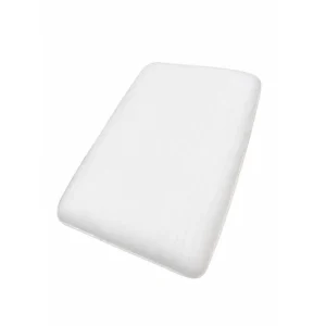 Premium Baby Pillow Insert – Exceptional Loft & Cloud-Like Softness maintains a scientifically calculated neck alignment clearance. Our gentle slope contours smoothly to eliminate localized muscle tension.