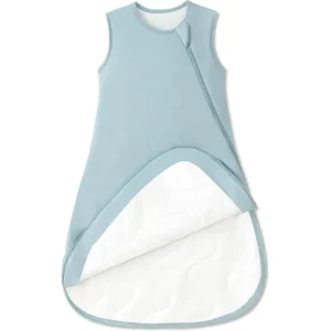Steel Blue aesthetics meet artisanal excellence in a purely handcrafted sleeping bag for baby engineered for 100% cotton breathability and comfort. Global B2B orders for OEM, ODM, and Customized manufacturing are guaranteed to pass GOTS and OEKO-TEX benchmarks.