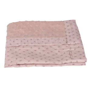 Nurture tranquility with the 100% pure handcrafted organic cotton blanket in Dusty Rose. Featuring a soothing 3D-dot surface, it delivers unrivaled softness, extreme absorbency, and a guarantee to pass 2026 OEKO-TEX & GOTS. Full OEM, ODM, and customized services are provided.