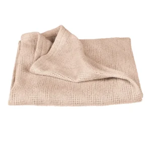 Sand Beige Tiny Planet Blanket creates a protective, earth-toned sanctuary focused on dermatological safety. The organic cotton honeycomb weave ensures adaptive temperature control and hypoallergenic purity, backed by a guarantee to pass 2026 OEKO-TEX & GOTS. Professional OEM, ODM, and customized services are provided.