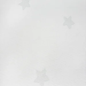 Our custom star pattern jacquard knit delivers an elegant, texturized surface profile without using artificial pigment prints. Our 100% polyester yarn construction withstands regular 40°C machine washing cycles perfectly.
