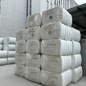 Raw Material Pre-processing Process begins with organized storage and systematic stacking of certified premium raw materials. Professional inventory management ensures material traceability. OEM/ODM manufacturing from professional Chinese B2B baby product factory.