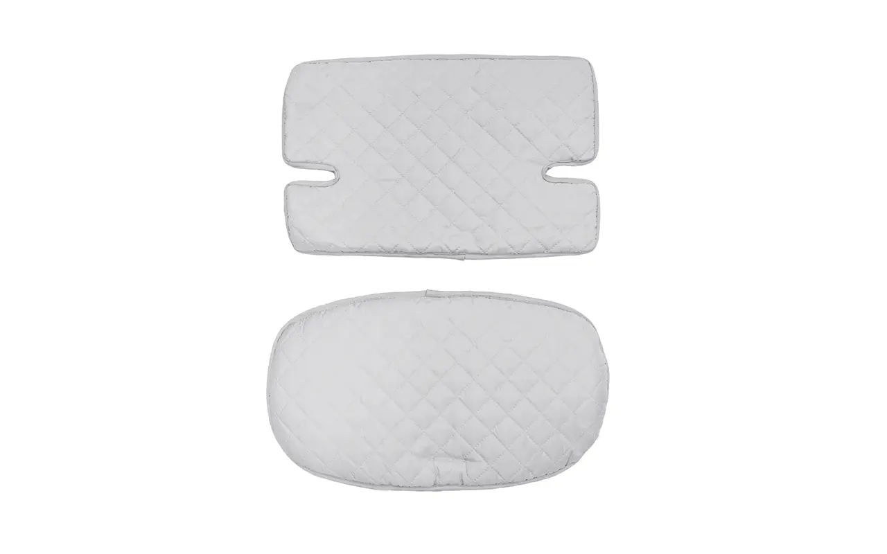 2-piece baby high chair seat reducer set perfectly adapts to different age stages with upper lumbar support pad and lower seat cushion design. Features high-elasticity filling and micro-pore breathable technology to prevent heat accumulation. We provide complete OEM customization solutions, allowing adjustments from pattern design, material selection to functional testing.