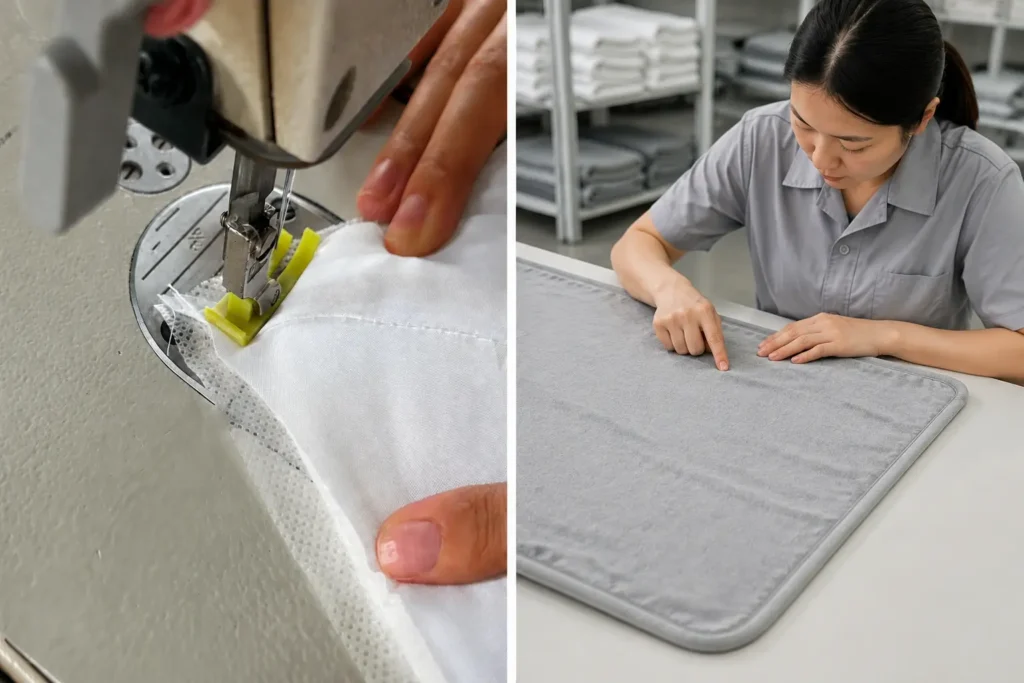 Precision production processes and rigorous quality inspections ensure every textile meets stringent standards. Skilled craftspeople meticulously handle materials while QC specialists verify dimensional accuracy, stitch quality, and overall construction excellence throughout manufacturing.