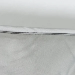 Our edge sealing craftsmanship features a standardized binding process that locks all textile layers into a neat, smooth, and highly stable perimeter border. As an advanced baby textile factory in China, we prioritize high-density sewing lines to ensure long-term wear resistance during daily intense nursery use.