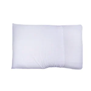 Infant pillow features innovative removable two-layer design with left showing durable TC fabric cover and right exposing professional-grade ELK & HUVIS fiber blend core. TC fabric is machine-washable for convenient cleaning while inner fiber core provides lasting support and temperature regulation. We provide professional OEM customization solutions supporting cover material and core formula comprehensive customization options.