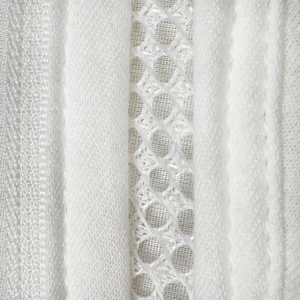 Our advanced textile composite construction integrates a specialized mesh ventilation strip along the side panel margins to provide enhanced thermal management. Operating as a professional baby textile factory in China, we execute precise perimeter binding to smoothly fuse breathable textiles with the main multi-layer fabric body.