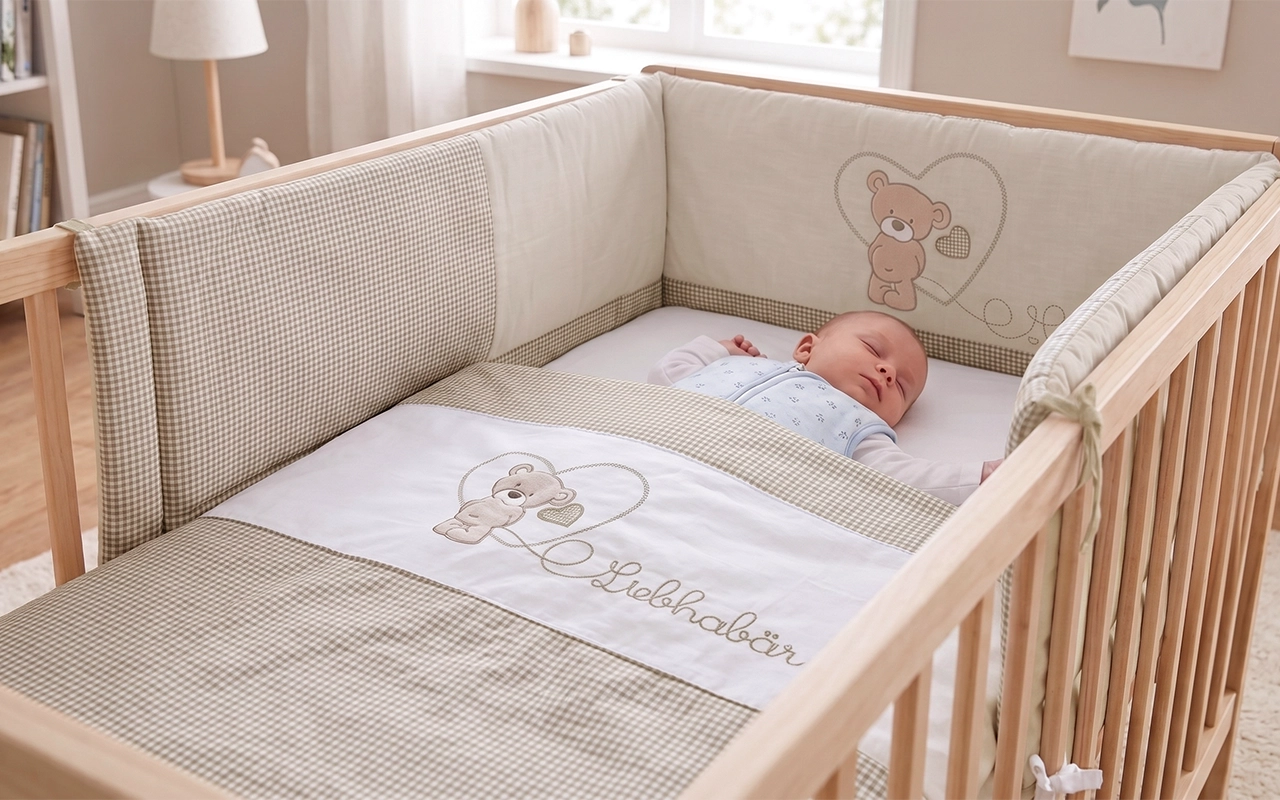 We develop baby bedding and sleep sacks with full material and construction checks. Our Hangzhou, China OEM/ODM baby textile factory supports safety-focused customization with 40+ years of experience.