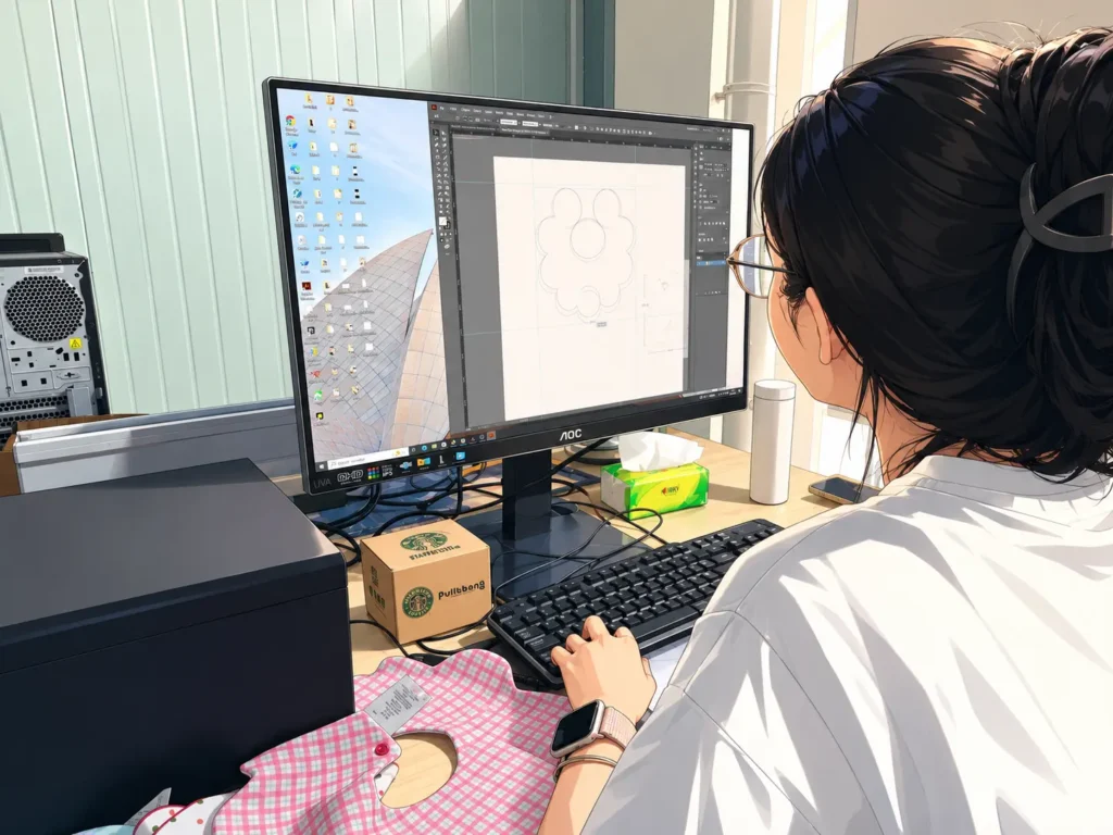 We create precision technical documentation that guides every production stage. Our design software generates exact dimensional specifications, embroidery coordinates, and manufacturing parameters ensuring consistent execution across all OEM/ODM sampling and production runs.