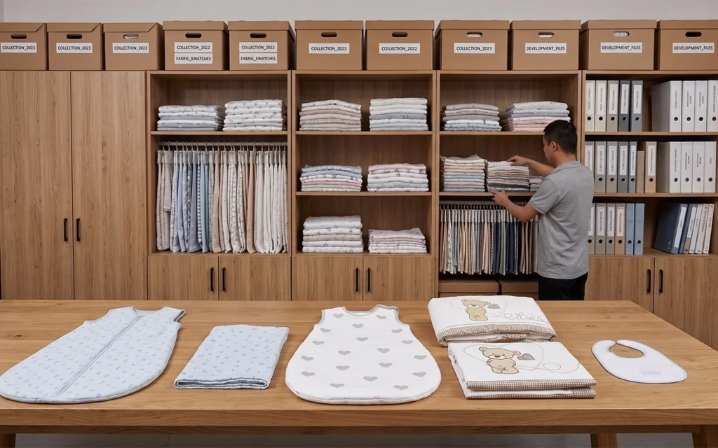 We maintain organized product product samples, fabric records and development files to support all repeat orders. Our China OEM/ODM baby textile factory offers 40+ years of reliable service for global brands.