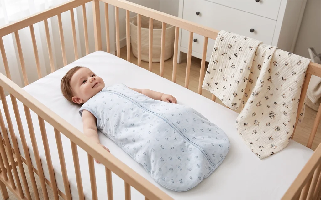 We select breathable cotton for custom baby sleep sacks and soft muslin for nursery blanket. Our Hangzhou, China OEM/ODM baby textile factory brings 40+ years of material and manufacturing experience.
