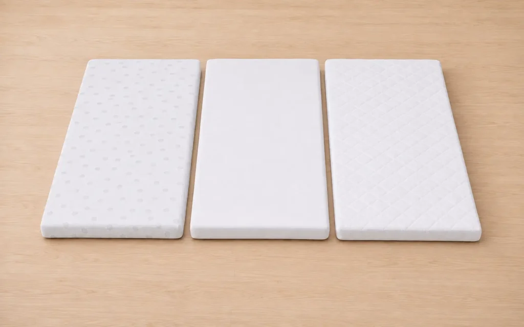 We offer jacquard, TC and ultrasonic quilted fabrics for custom baby mattress covers. Our Hangzhou, China OEM/ODM baby textile factory offers custom material options backed by 40+ years of experience.