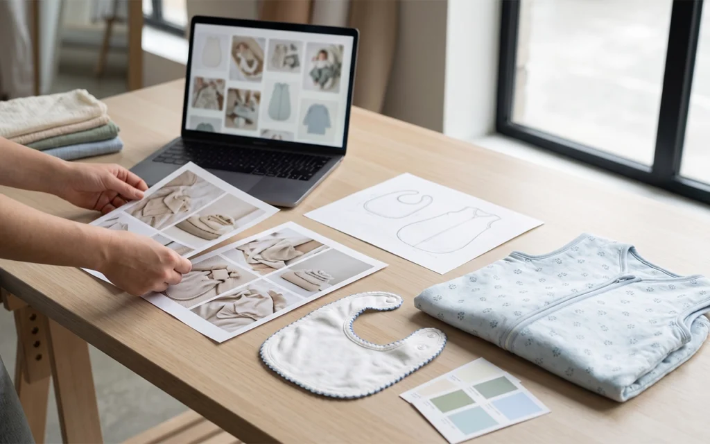 We help brands define brand positioning, colors and product concept for custom baby textiles. Our Hangzhou, China OEM/ODM baby textile factory brings 40+ years of private label development experience.