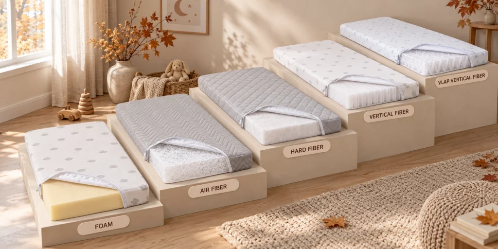 Inorange Baby's autumn baby mattress products deliver superior comfort and breathable support for peaceful sleep. Our soft, comfortable fabrics ensure optimal contact with delicate baby skin while providing adequate support. With 40+ years of Hangzhou manufacturing expertise, our OEM/ODM services create baby mattresses that prioritize comfort, breathability, and long-term usability for autumn sleep environments.