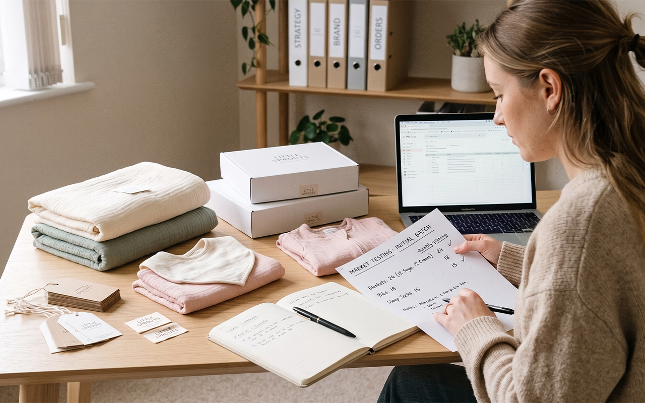 We help new B2B baby brands test the market with smaller initial batches of blankets, bibs, sleep sacks, labels, and packaging through our Hangzhou, China OEM/ODM factory with 40+ years of experience.